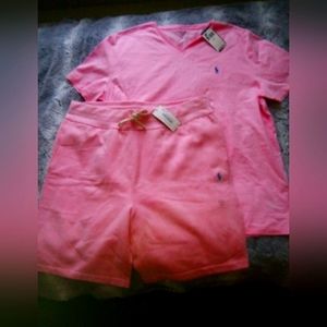 Pink Ralph Lauren outfit XL